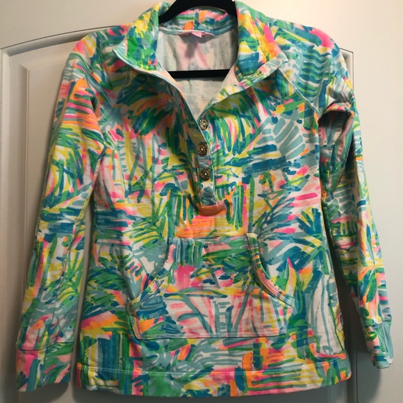 Lilly Pulitzer Popover Sea Salt and Sand - Picture 4 of 5